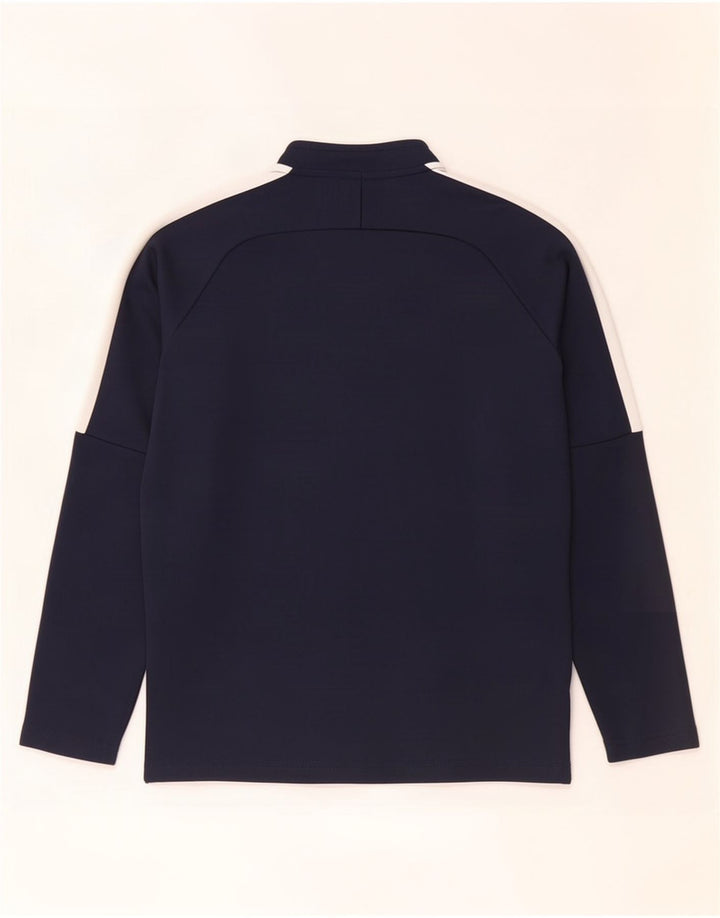Nike Boys Dri Fit πουλόβερ φόρμα γυμναστικής 10-11 ετών μεσαίου μπλε ναυτικού