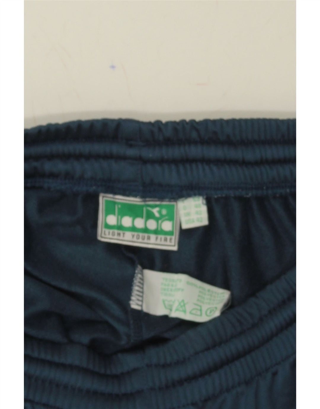 DIADORA Mens Tracksuit Trousers UK 42 Large  Navy Blue Polyester Vintage Diadora and Second-Hand Diadora from Messina Hembry 