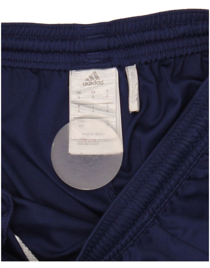 Ανδρικό αθλητικό σορτς Adidas Climalite Small Navy Blue Colorblock Πολυεστέρας