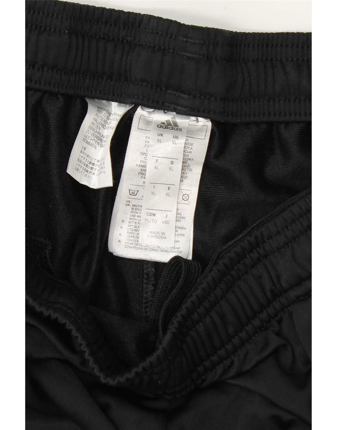 Ανδρική φόρμα Adidas Παντελόνι Joggers XL Μαύρο Πολυεστέρας