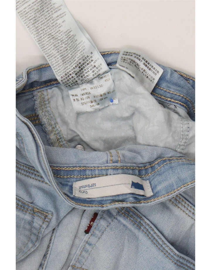 Γυναικείο Levi's 529 Curvy Bootcut Jeans W32 L32 Μπλε βαμβακερό