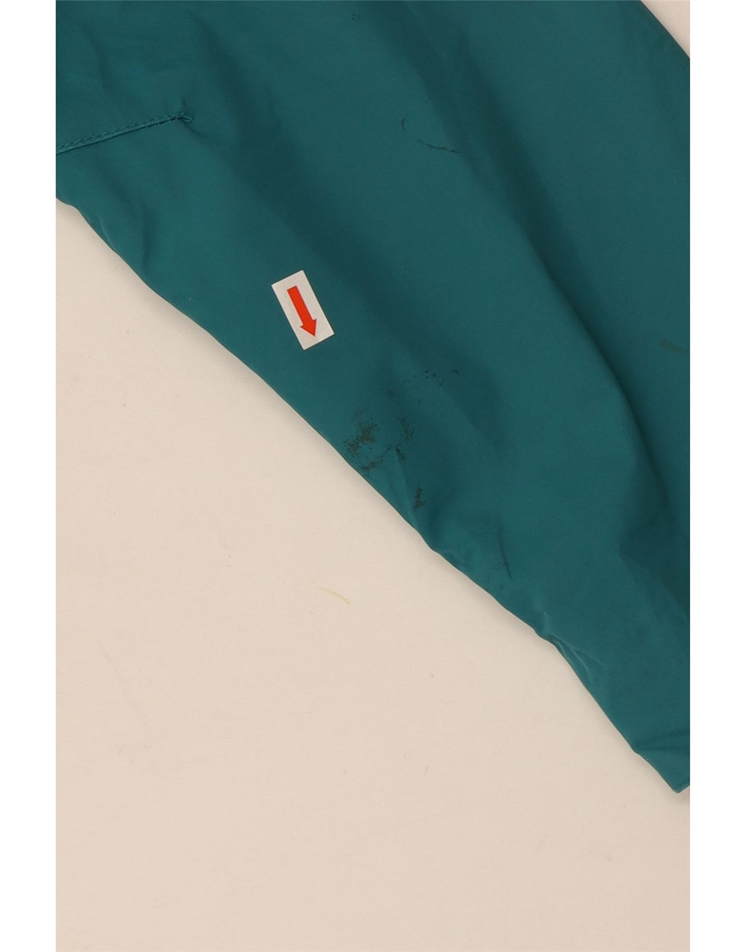 Jack Wolfskin γυναικείο μπουφάν βροχής με κουκούλα UK 18 XL τιρκουάζ πολυαμίδιο