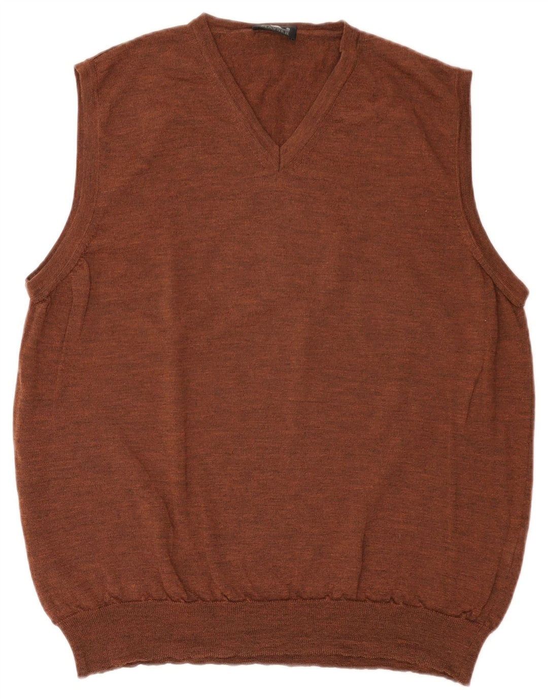 MAYSER Ανδρικό γιλέκο Tank Top IT 56 XL Καφέ Μαλλί