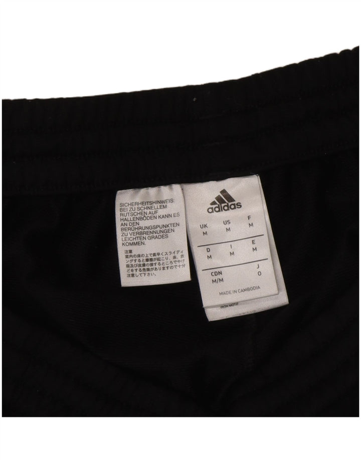 Ανδρική φόρμα αθλητικής φόρμας Adidas γραφικά Joggers μεσαίο μαύρο πολυεστέρα