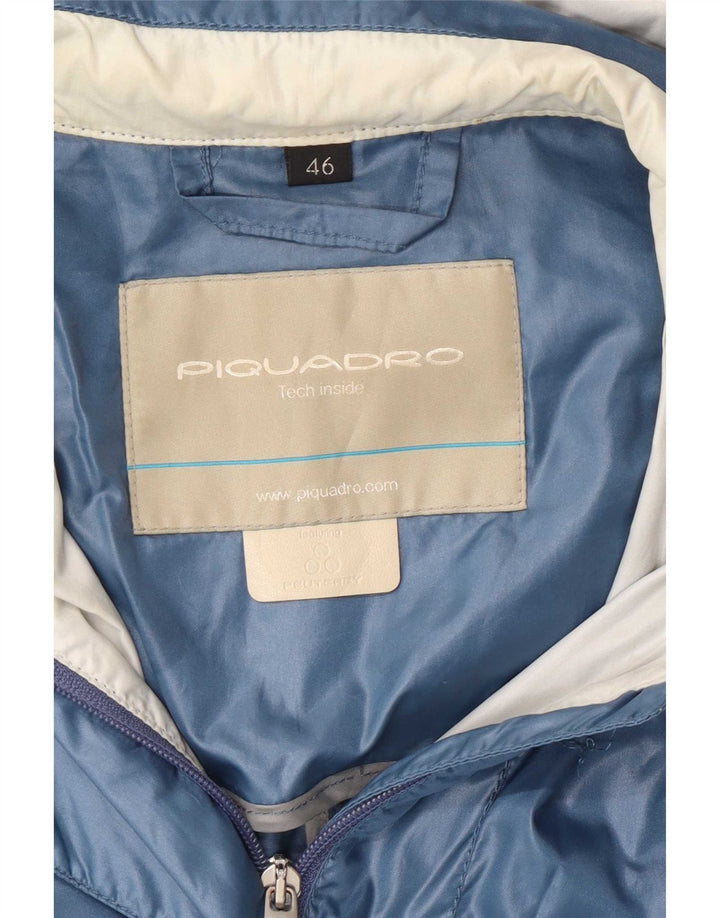 PEUTEREY Γυναικείο Αδιάβροχο με κουκούλα IT 46 Large Blue