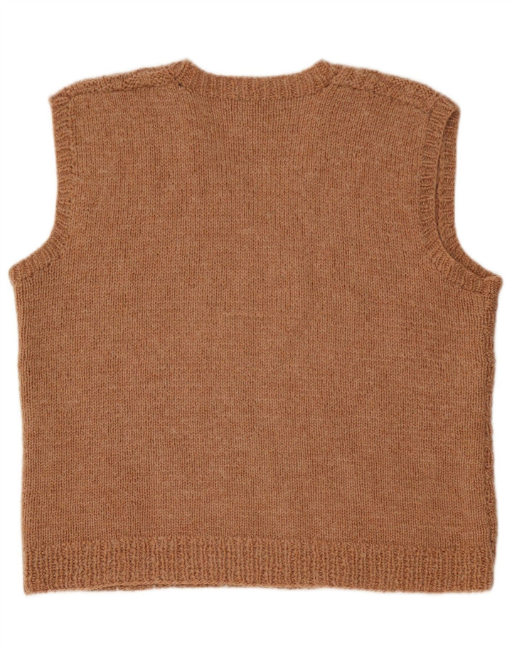 Vintage ανδρικό γιλέκο Tank Top Μεσαίο Καφέ