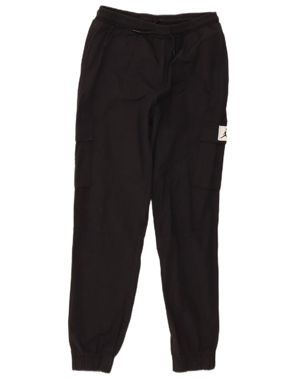 Jordan Boys Cargo Tracksuit Trousers Joggers 12-13 Years Large Μαύρο
