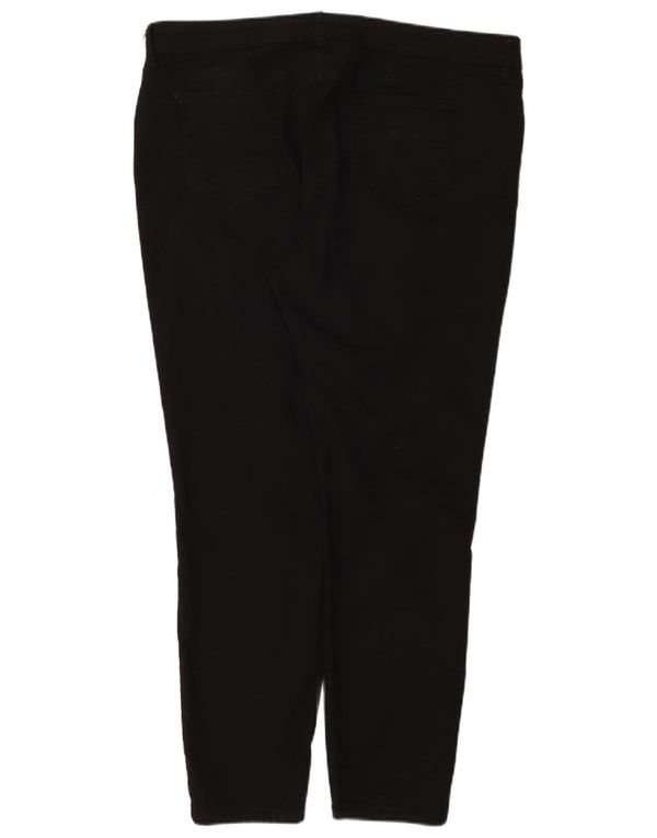 Fat Face Γυναικείο Slim Casual Παντελόνι UK 18 XL W38 L29 Μαύρο βαμβακερό