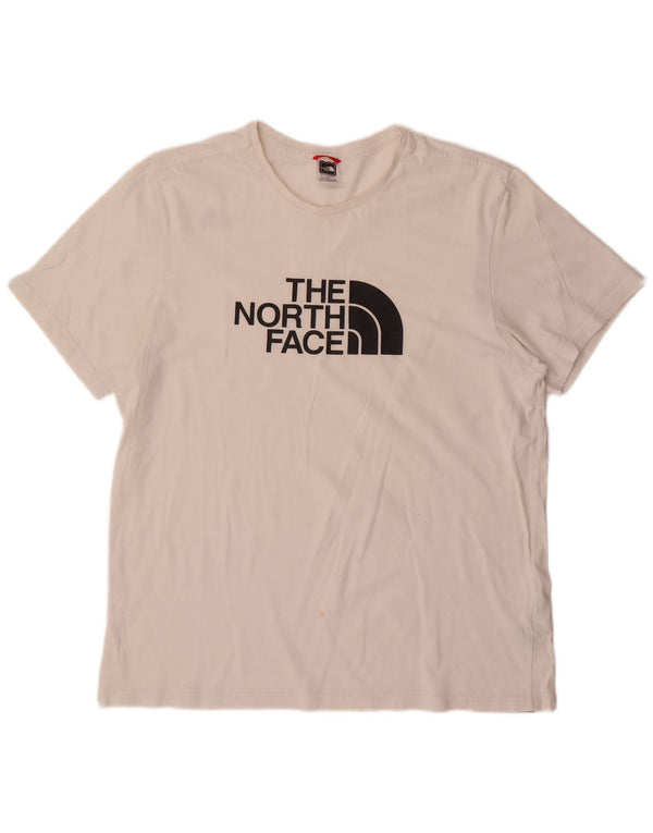 Ανδρικό γραφικό T-Shirt North Face Top Large White Βαμβακερό