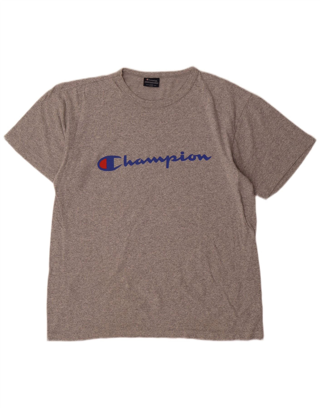Ανδρικό T-Shirt Champion Graphic Top Large Grey Flecked