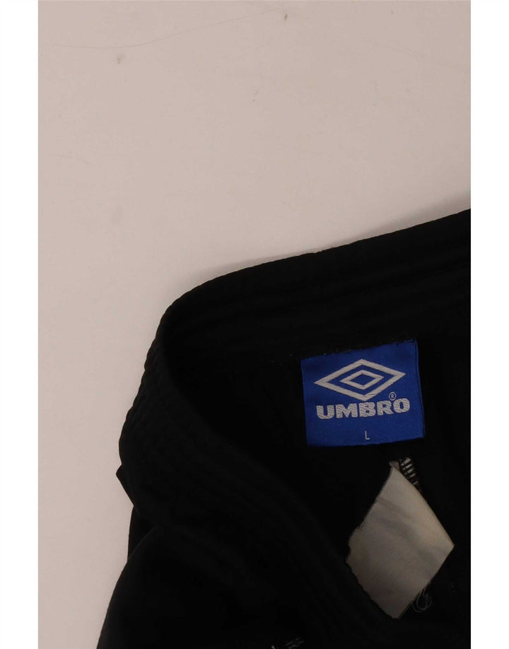 Ανδρική φόρμα Umbro Παντελόνι Μαύρο μεγάλο