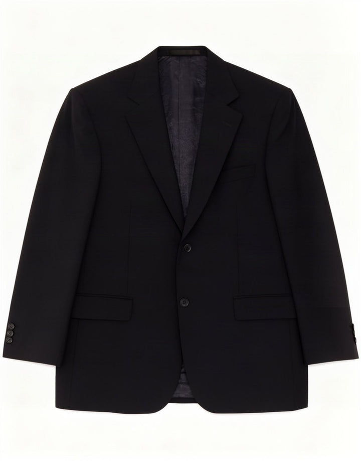 Marks & Spencer Ανδρικό μπλέιζερ με 2 κουμπιά μπουφάν UK 40 Medium Navy Blue New Wool