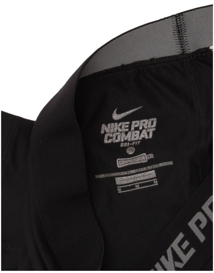 Γυναικεία Nike Dri Fit Graphic Capri leggings UK 12 Medium Black