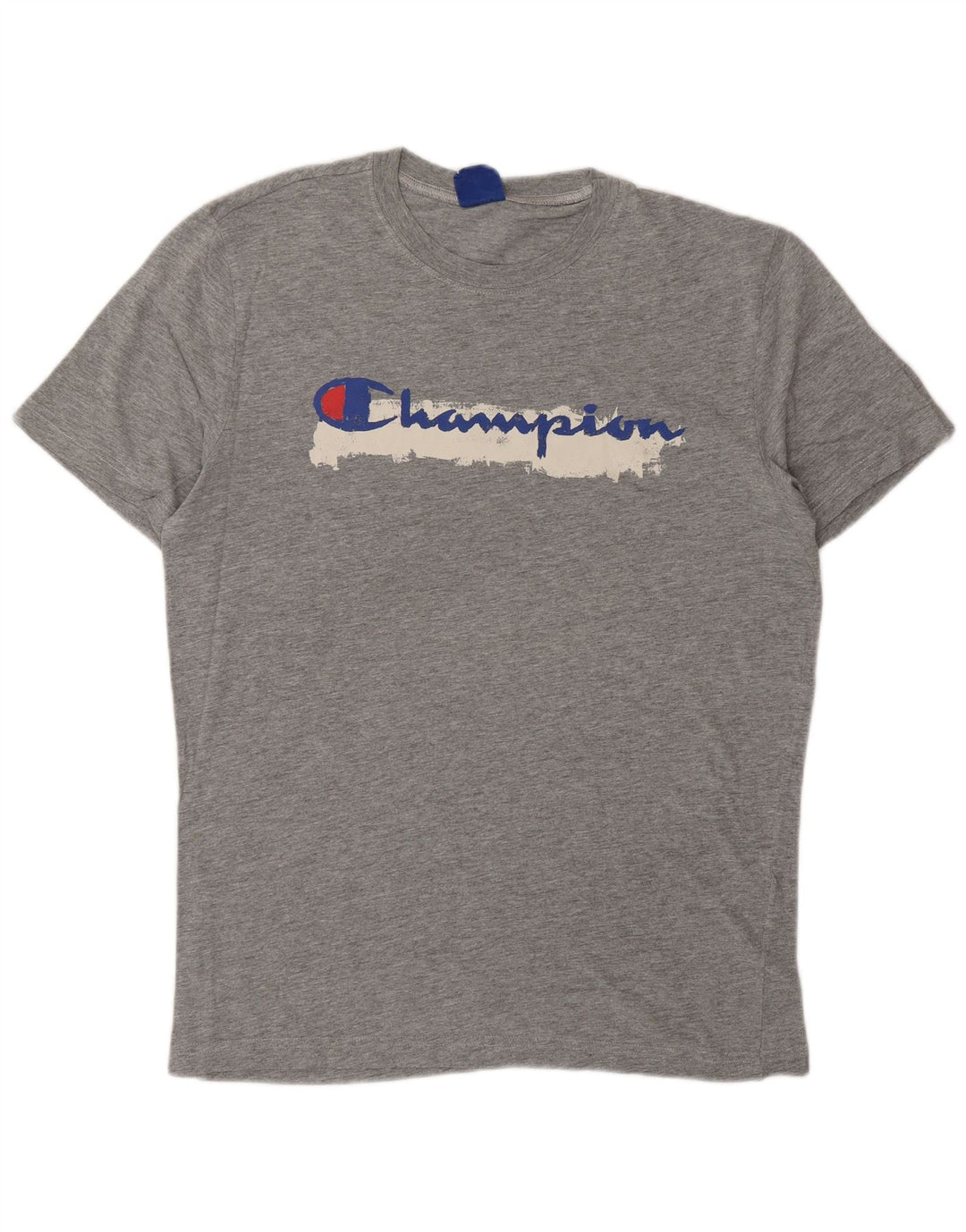 Ανδρικό γραφικό T-Shirt CHAMPION Top Large Grey Flecked