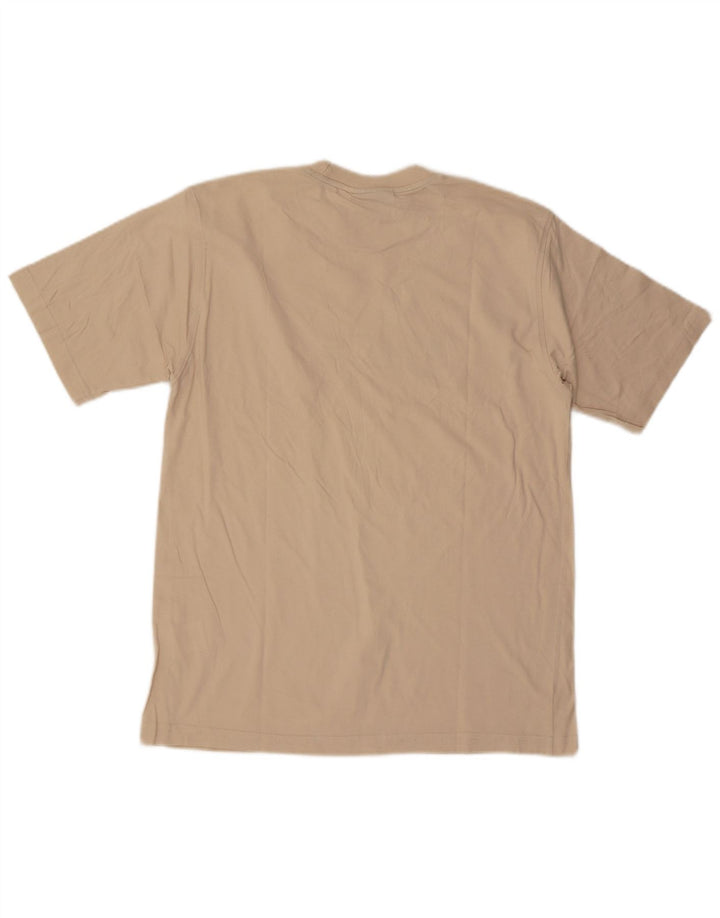 Ανδρικό γραφικό μπλουζάκι Lotto Top Medium Beige Βαμβακερό