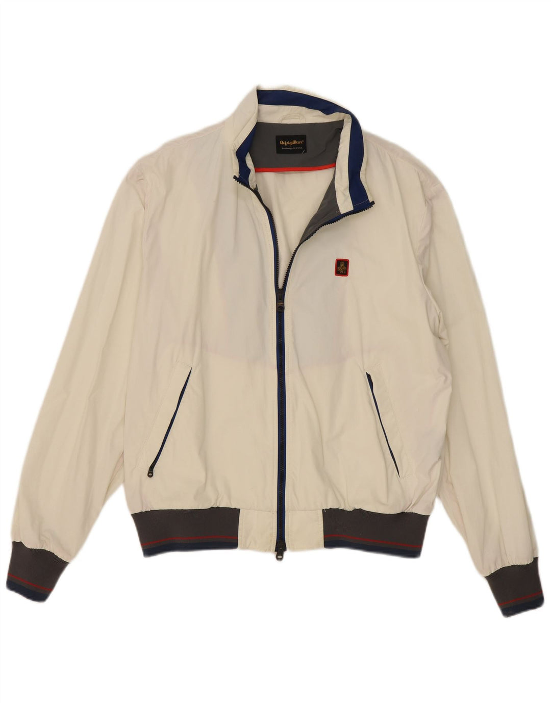 Ανδρικό μπουφάν Refrigiwear Bomber Size 56 2XL Off White Colourblock Polyamide