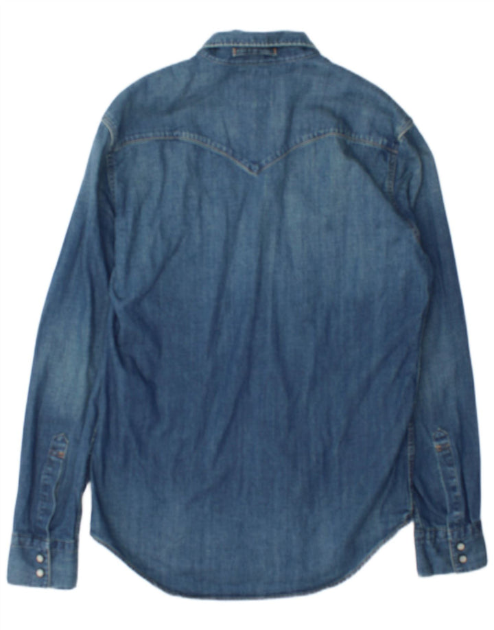 Ανδρικό τζιν πουκάμισο Levi's Medium Blue