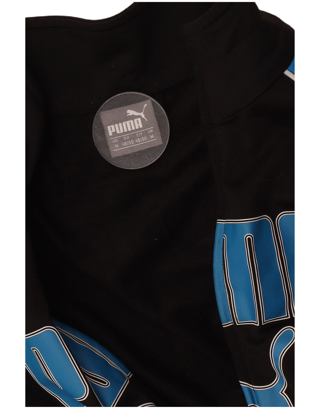 Ανδρική αθλητική φόρμα Puma Μπουφάν μεσαίου μαύρου χρώματος