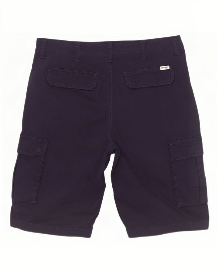 Ανδρικό σορτς Wrangler Casey Cargo W33 Βαμβακερό μεσαίο Navy Blue
