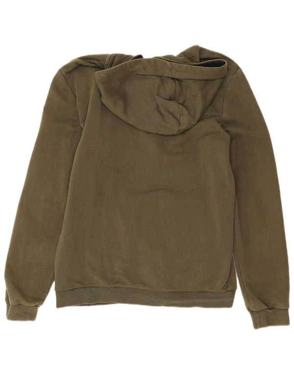 Πουλόβερ Puma Boys Graphic Zip Hoodie 15-16 ετών Χακί βαμβάκι