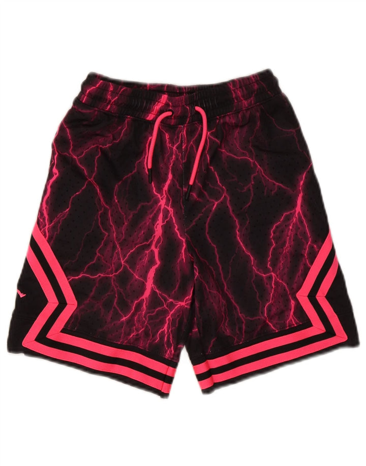 Αθλητικά σορτς Jordan Boys Abstract Pattern 10-11 ετών Μεσαίο μαύρο