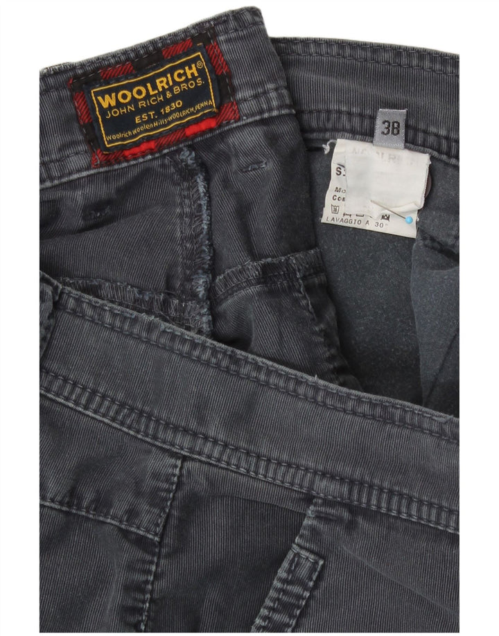 Ανδρικό σορτς Chino Woolrich W38 XL Γκρι βαμβακερό