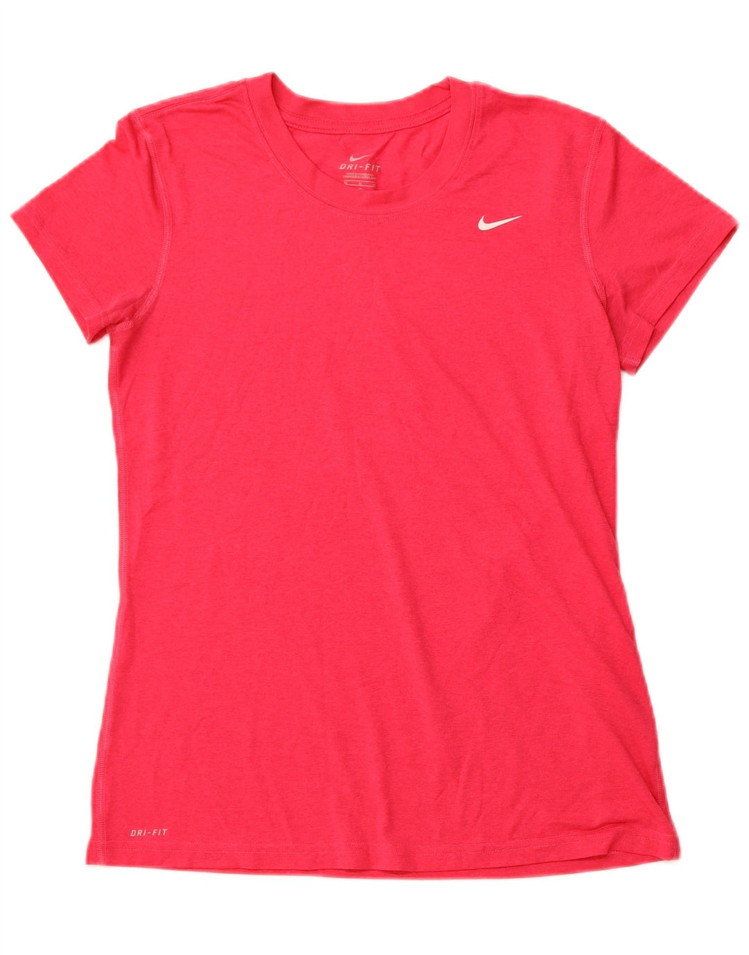 Γυναικείο μπλουζάκι NIKE Dri Fit Top UK 12 Medium Pink Polyester