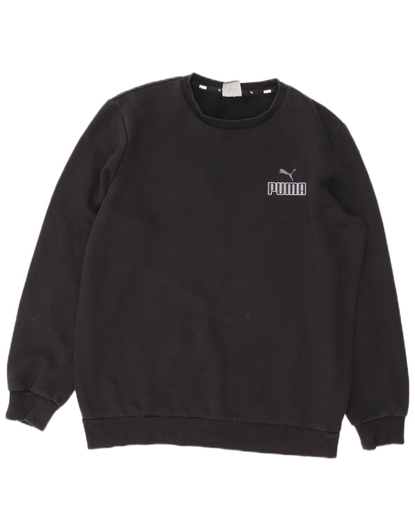 Ανδρικό φούτερ Puma Jumper Μεσαίο μαύρο βαμβακερό