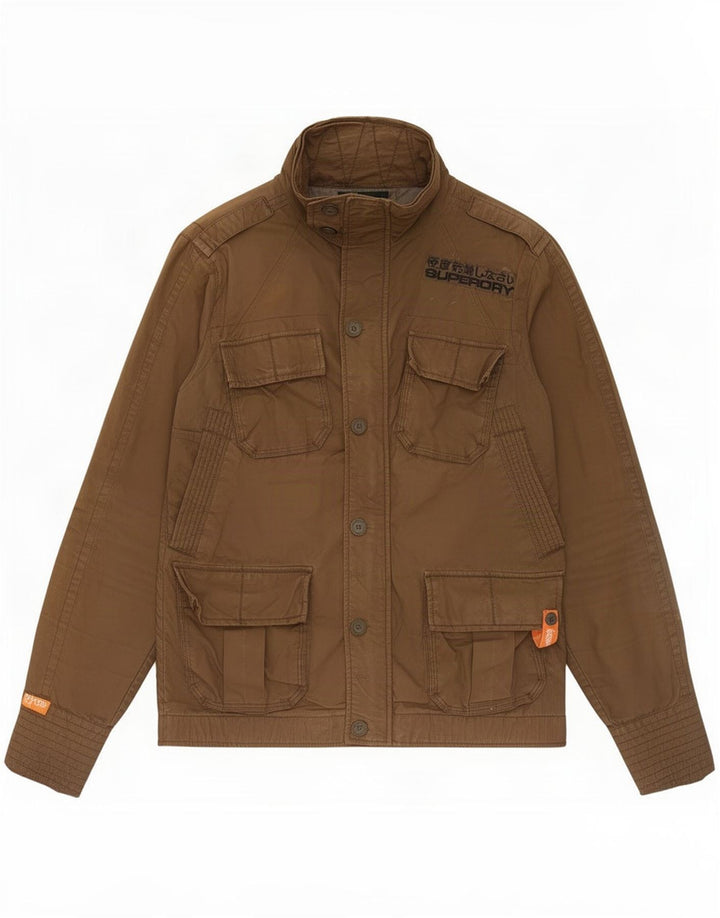 Ανδρικό Military Jacket Superdry UK 38 Medium Khaki Cotton