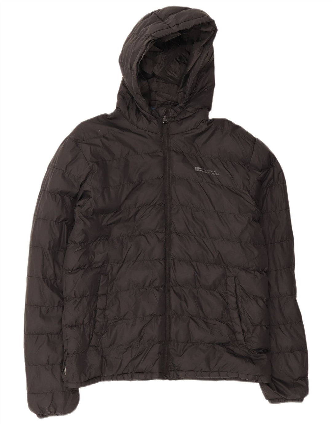 Ανδρικό μπουφάν με κουκούλα Mountain Warehouse UK 38 Medium Black Nylon