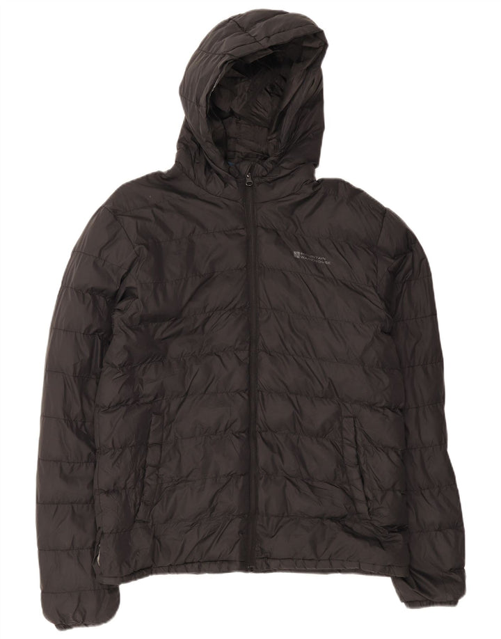 Ανδρικό μπουφάν με κουκούλα Mountain Warehouse UK 38 Medium Black Nylon