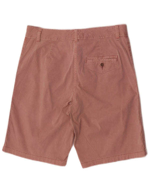 Marks & Spencer Γυναικείο σορτς Chino UK 10 Small W28 Ροζ βαμβακερό