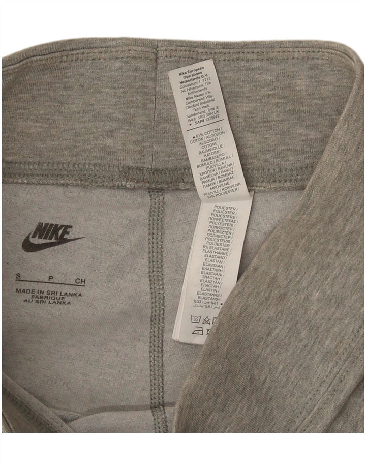 Γυναικεία γραφικά κολάν Nike UK 10 μικρά γκρι βαμβακερά