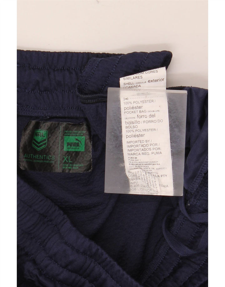 Ανδρική φόρμα PUMA Warriors Παντελόνι XL Navy Blue Colorblock Πολυεστέρας