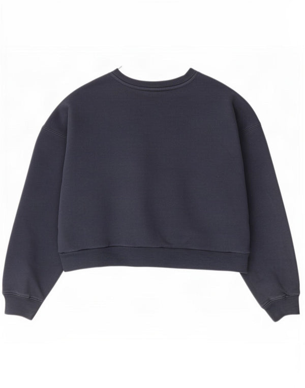 Ellesse Γυναικεία φούτερ Crop Graphic Jumper UK 12 Medium Navy Blue