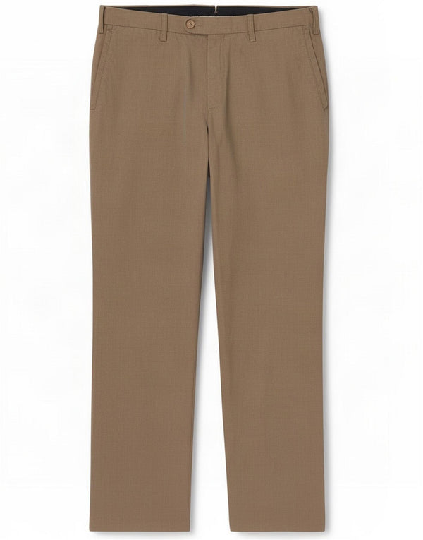 Massimo Dutti Ανδρικό ίσιο παντελόνι Chino EU 42 Large W32 L31 Beige Cotton