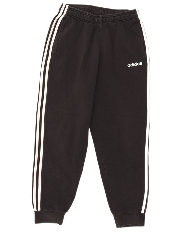 Ανδρική φόρμα Adidas Παντελόνι Joggers Μεσαίο μαύρο βαμβακερό