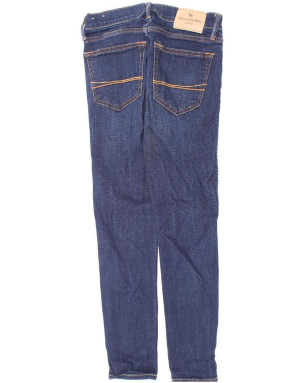 Abercrombie & Fitch Boys Slim Skinny Jeans 11-12 ετών W24 L25 Navy Blue