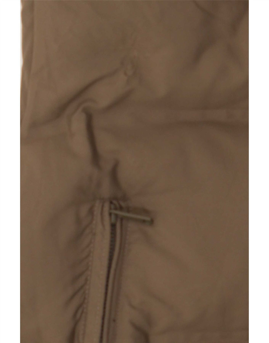 Zara Γυναικείο padded Gilet UK 14 Medium Khaki Polyester