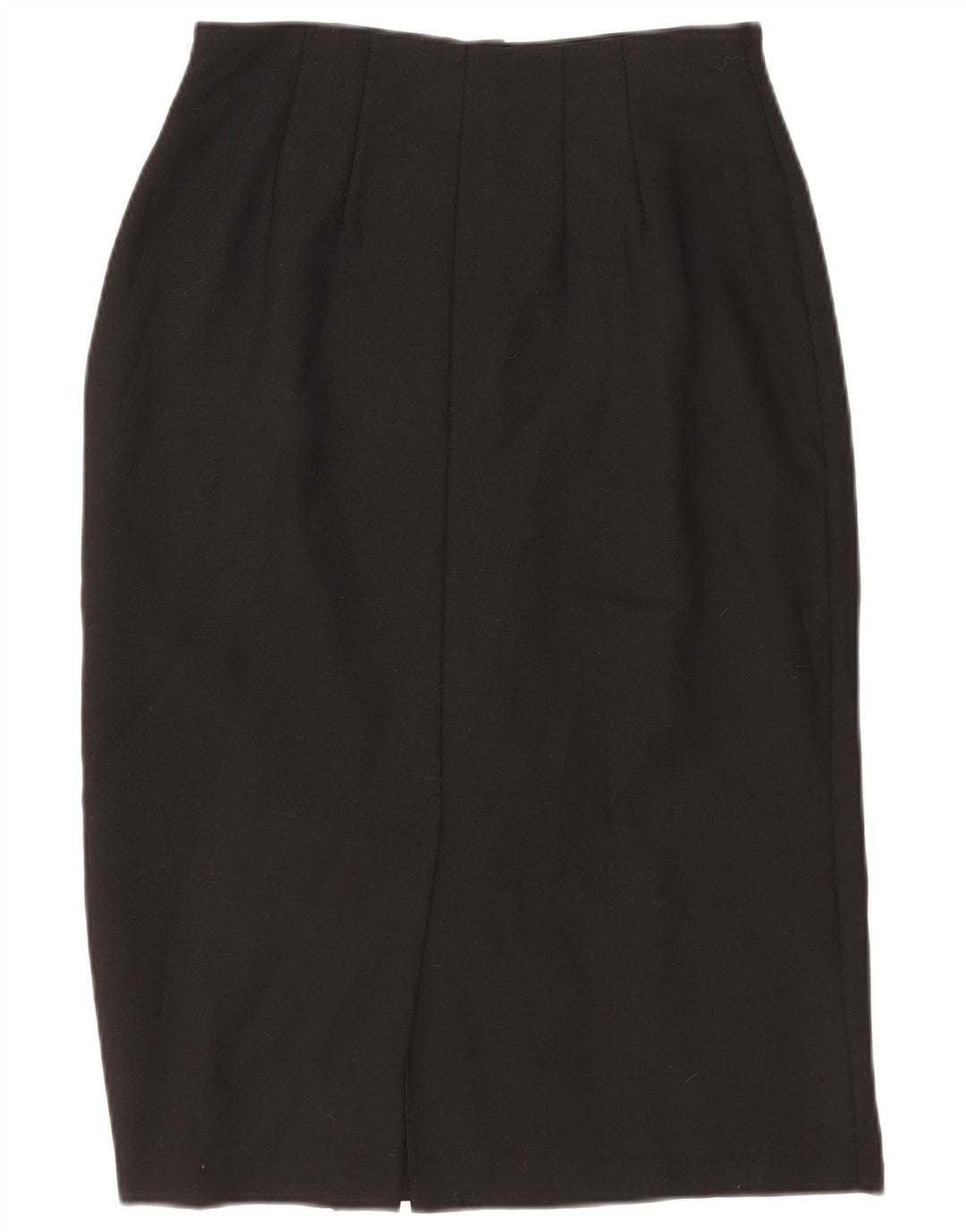 Marks & Spencer Γυναικεία Pencil Φούστα UK 14 Medium W28 Black Polyester