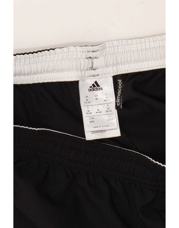 Adidas Γυναικείο Climacool αθλητικό σορτς UK 12/14 μεσαίο μαύρο πολυεστέρα