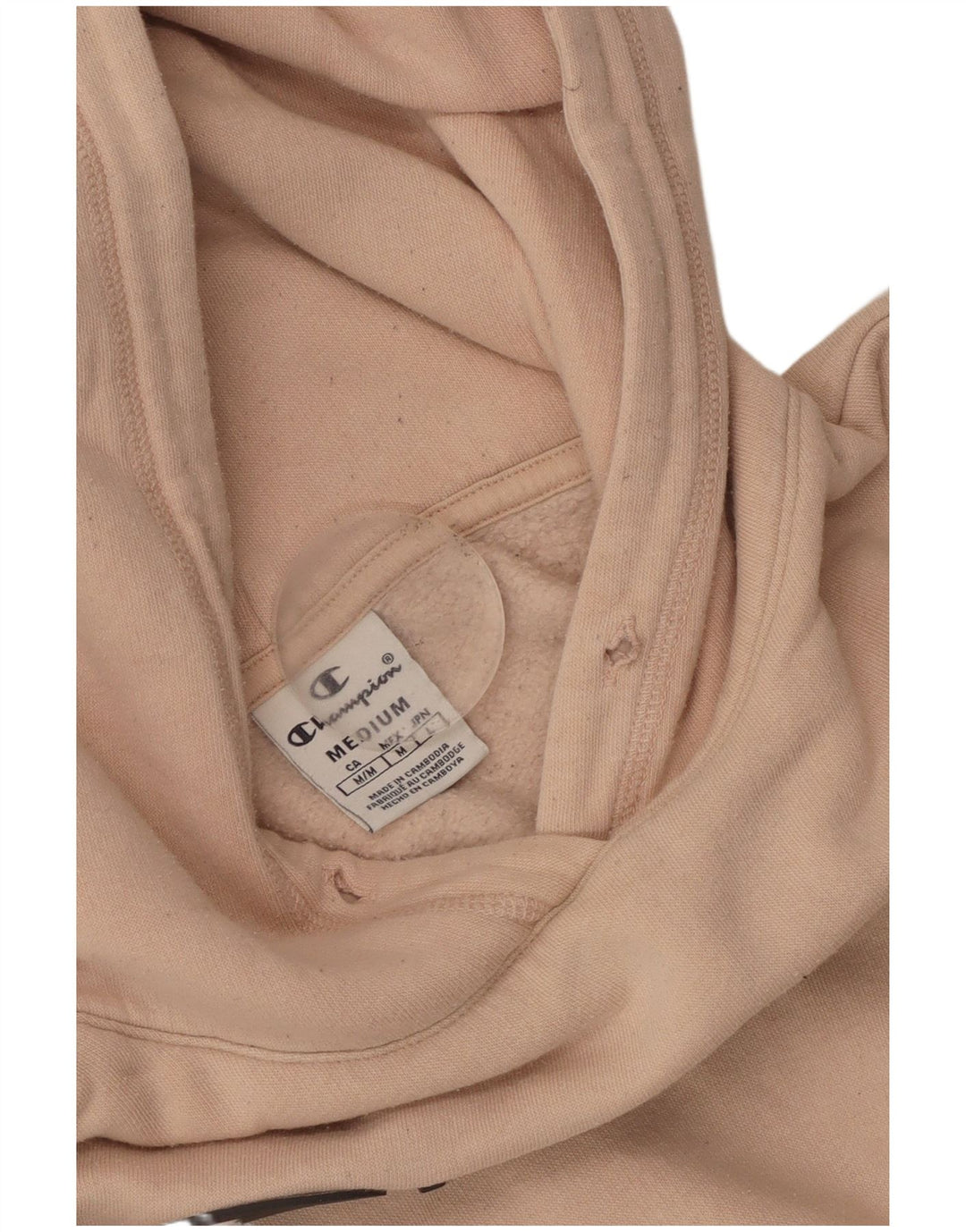 CHAMPION Γυναικεία γραφικά κουκούλα UK 12 Medium Pink