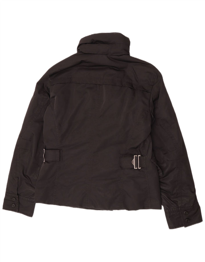 PEUTEREY Mens Utility Jacket UK 38 Medium Black Polyester
