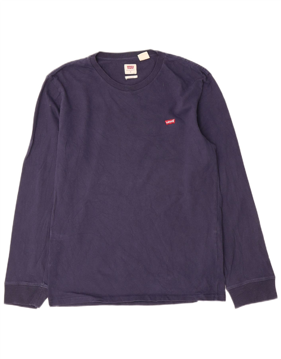Ανδρικό τοπ Levi's Standard Fit Μακρυμάνικο Μικρό Navy Blue βαμβακερό