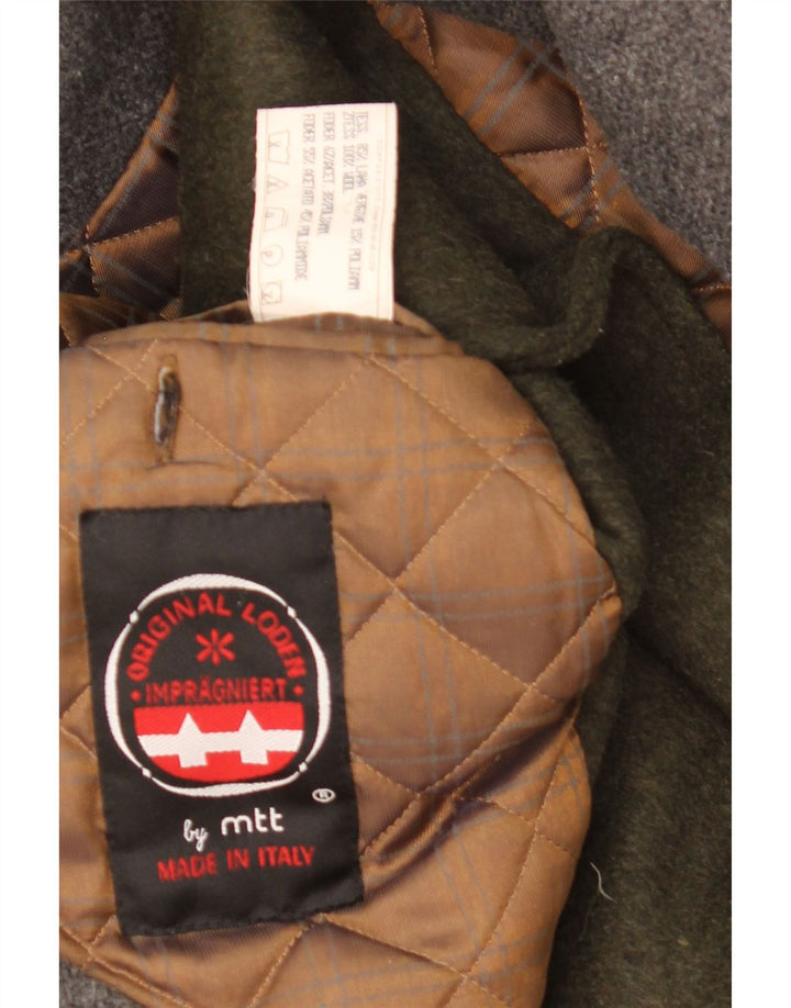 Vintage Ανδρικό Πανωφόρι UK 42 XL Χακί Μαλλί