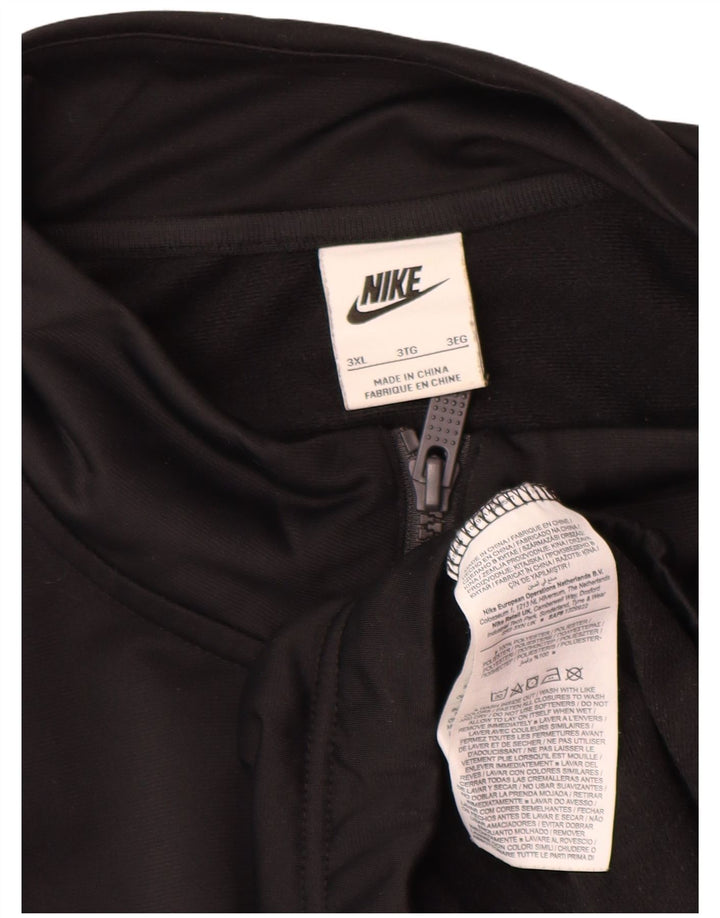 Ανδρικό φούτερ με φερμουάρ Nike Jumper 3XL μαύρο πολυεστέρα