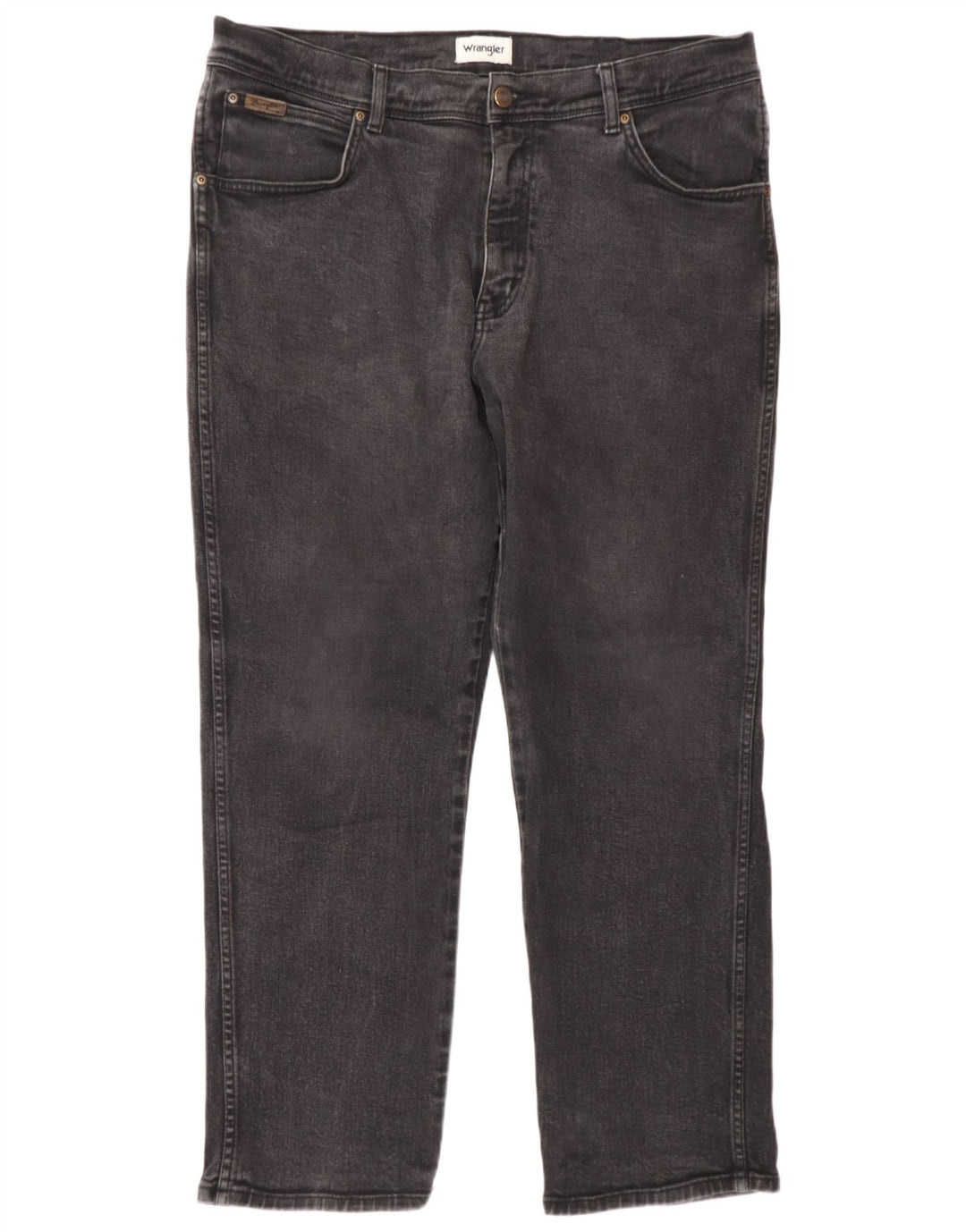 Ανδρικό τζιν Texas Straight Wrangler W40 L30 Γκρι βαμβακερό