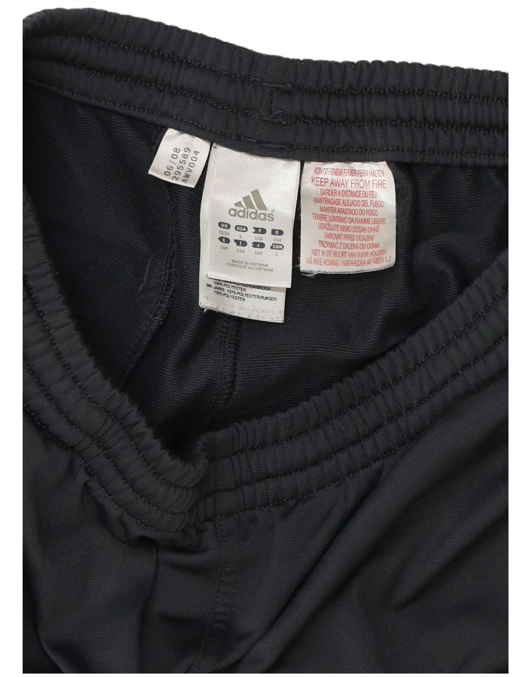 Παντελόνι αθλητικής φόρμας Adidas Boys 13-14 Years Grey Polyester