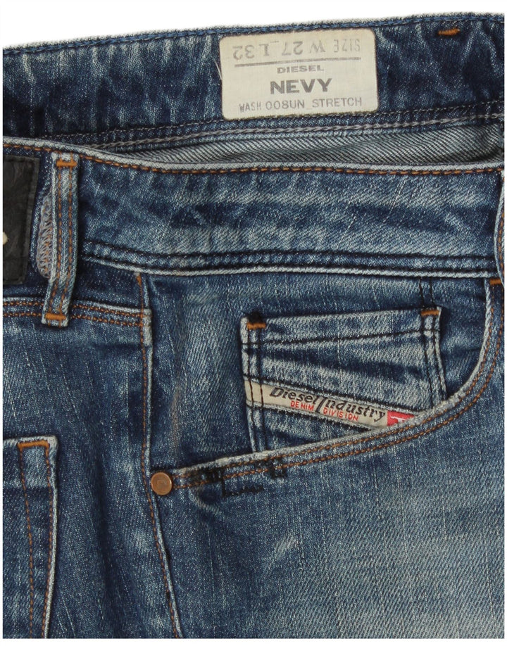 Diesel Γυναικείο Nevy Slim Jeans W27 L32 Μπλε βαμβακερό