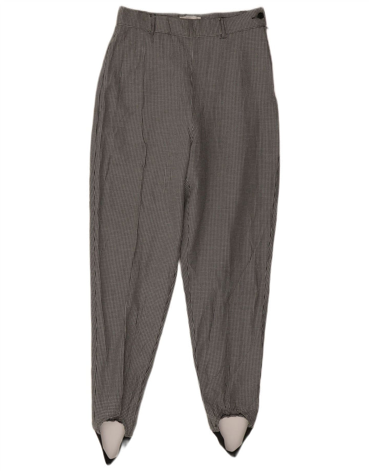 Γυναικείο Casual Παντελόνι Benetton IT 44 Medium W28 L30 Black Houndstooth